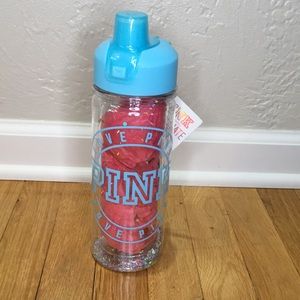 PINK collegiate water bottle